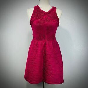 TopShop Burgundy Purple Shift Dress